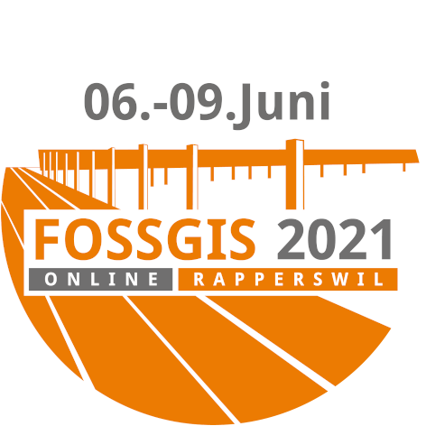 Datei:FOSSGIS Konferenz Logo 2021 4cm.png