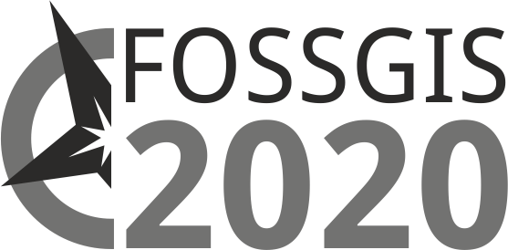 Datei:Fossgis2020 logo halber kompass v2 grau.png