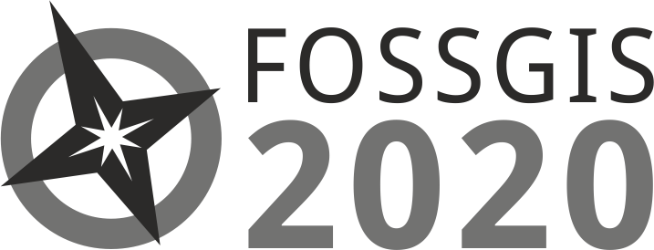 Datei:Fossgis2020 logo kompass v2 grau.png