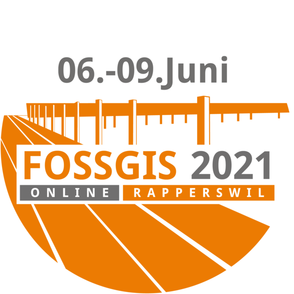 Datei:FOSSGIS Konferenz Logo 2021 BGw.png