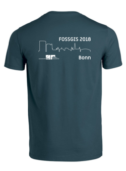 Artwork T-Shirt FOSSGIS-Konferenz