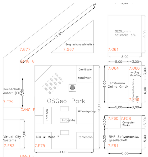 Datei:OSGeo-Park INTERGEO 2011 Model.png