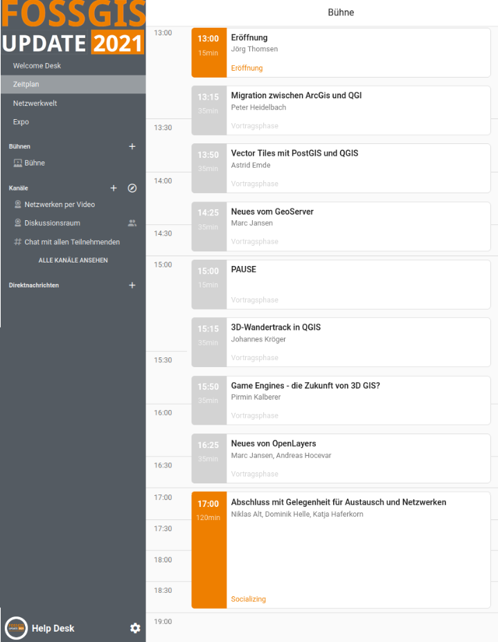 Screenshot Timetable