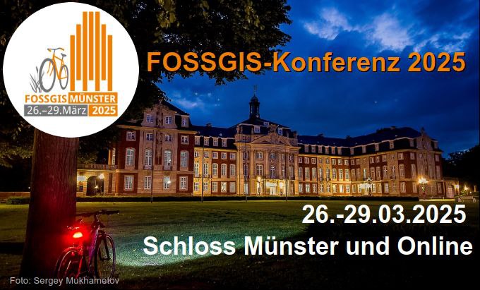 FOSSGIS Konferenz 2025 Schloss Münster